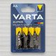 Батарейка сольова Varta Super Heavy Duti R6, AA, 1,5V, 4шт/уп