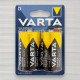 Батарейка сольова Varta Super Heavy Duti R20, D, 1,5V, 2шт/уп