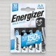 Батарейка лужна Energizer Max Plus alkaline LR6, AA, 1,5V, 4шт/уп