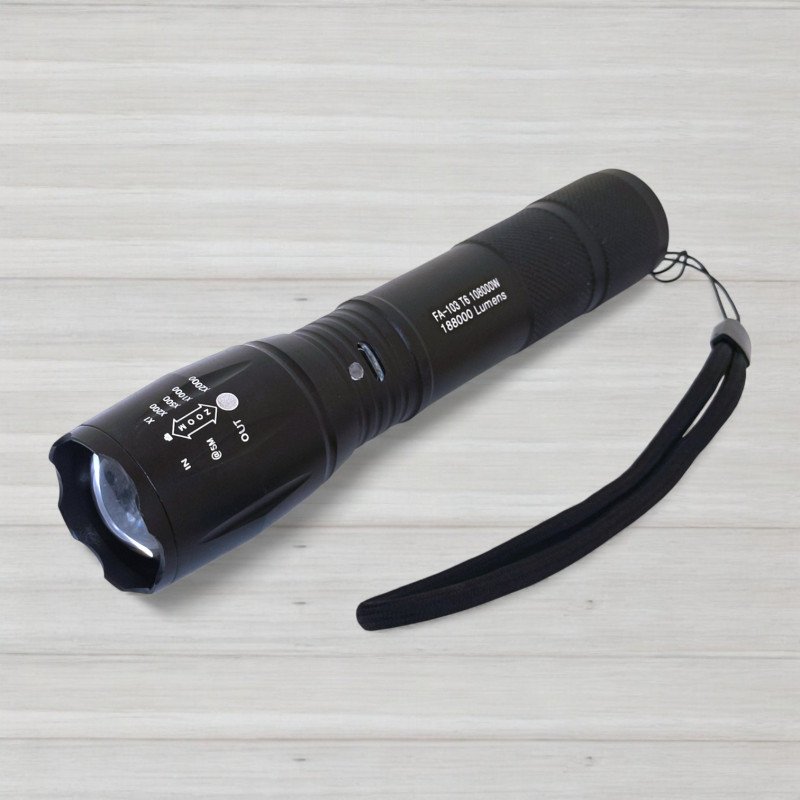 Ліхтар ручний FA-103 T6 акумуляторний, Zоом