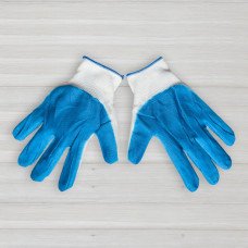 Рукавички стрейчові із частковим покриттям нітрилу №1