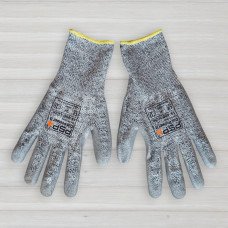 Рукавички спандексно-нейлонові з частковим поліуретановим покриттям Cut Cover 3, протипорізні