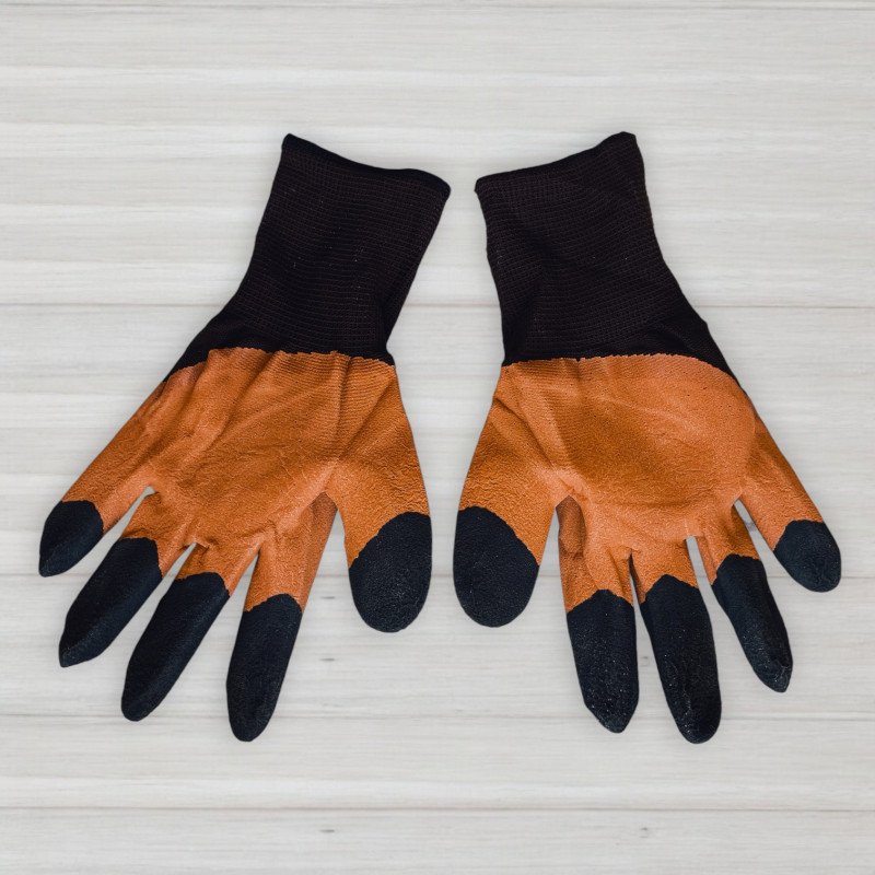 Рукавички трикотажні з частковим латексним покриттям Rdrag