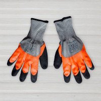 Рукавички стрейчові з подвійним поліуретановим покриттям