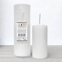 Свічка столова парафінова Bispol Memoria 42 години, запаска для лампадки