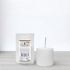 Свічка столова парафінова Bispol Memoria 52 години, запаска для лампадки