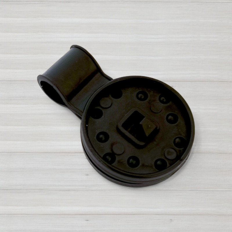 Кліпса для затіняючих сіток та тентів, полімерна, кругла, міні, 20шт/уп