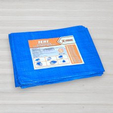 Тент універсальний синій, щільність 60г/м.кв, 2 Х 3м
