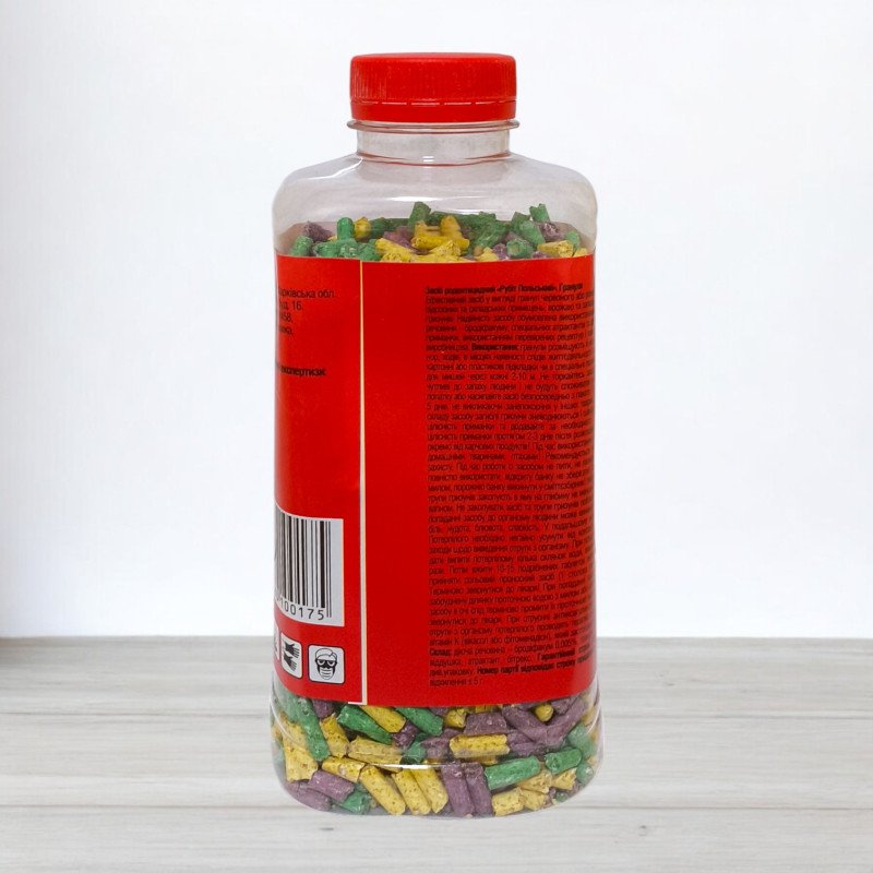 Гранули від щурів та мишей Rubit, банка 330г