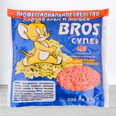 Родентицид Bros Супер, гранула, 200г