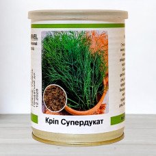 Насіння кропу Супердукат, Україна, Marvel, банка 100г