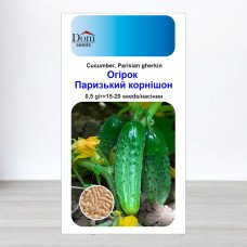 Насіння огірка бджолозапильного Паризький Корнішон, Україна, Dom, 0,5г