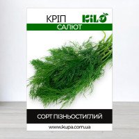 Насіння кропу Салют, 1кг