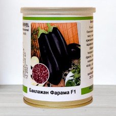 Насіння баклажану Фарама F1, Польща, Marvel, банка 100г