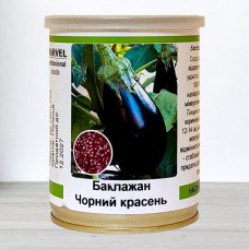 Насіння баклажану Чорний Красень, Польща, Marvel, банка 100г
