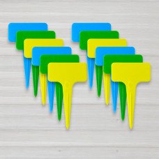 Садова табличка для маркування рослин кольорова, 95мм, 12шт/уп