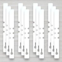 Садова етикетка-бірка для маркування рослин біла, 210мм, 20шт/уп