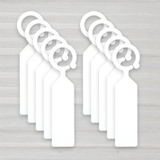 Садова етикетка-бірка для маркування рослин біла, 110мм, 10шт/уп