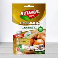 Добриво кристалічне Stimul NPK, 200г, для цибулі, часнику та пряних трав