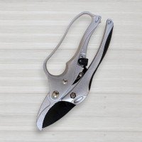 Секатор з храповим механізмом CY001, довжина 20см