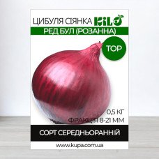 Цибуля сіянка Ред Бул (Розанна) TOP, факція 8-21мм, 0,5кг