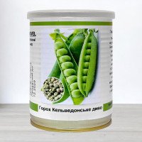 Насіння гороху цукрового Кельведонське Диво, Польща, Marvel, банка 100г