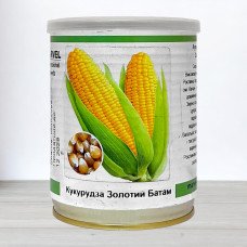 Насіння кукурудзи цукрової бондюель Золотий Батам, Молдова, Marvel, банка 100г