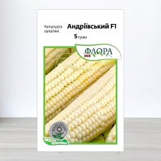 Насіння кукурудзи цукрової Андріївська F1, АПГ ПП МНАГОР, Україна, 5г