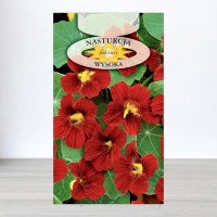 Насіння настурцiї високорослої Червоної, Roltico, Польща, 4г