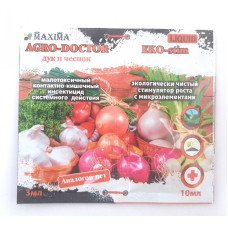 Інсекто-Фунгіцид Агро-Доктор для Цибулі-Часнику 3мл + Стимулятор зростання 10мл