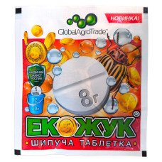 Інсектицид від колорадського жука Еко Жук, шипуча таблетка, 8г