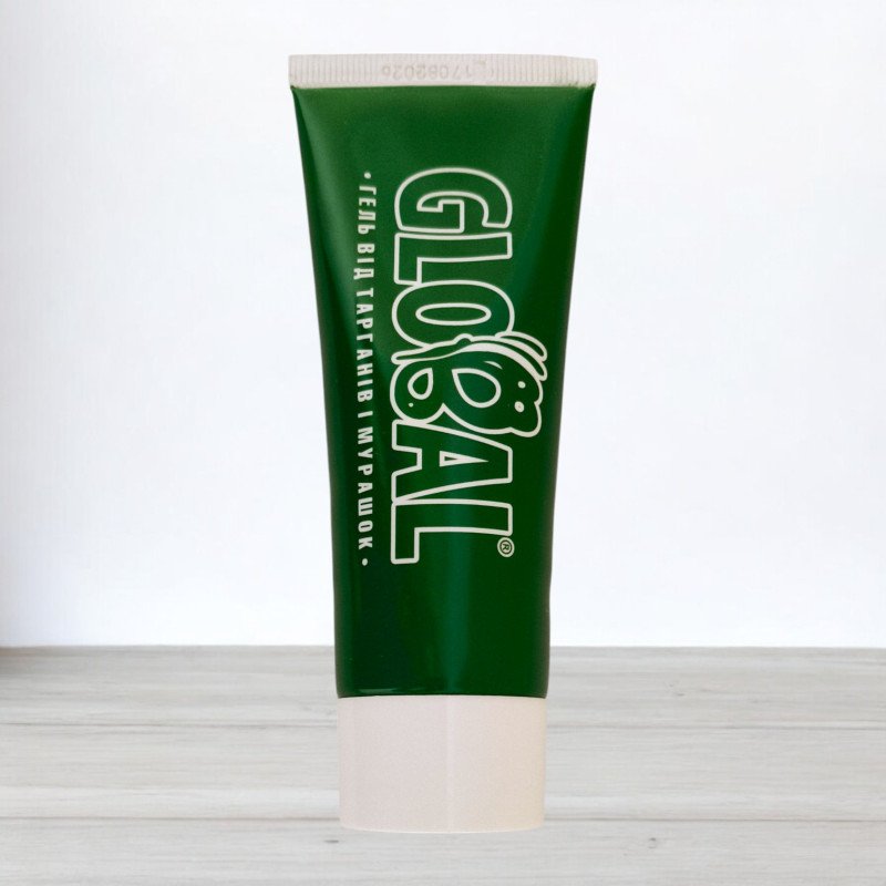 Гель від тарганів та мурах Global, білий, 100г