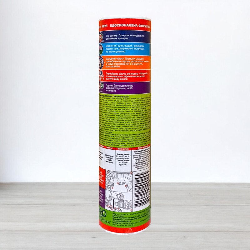 Гранули від мурах Global, банка 500г