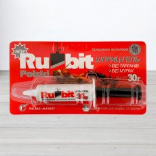 Інсектицид від тарганів та мурах Rubit, шприц-гель 30г