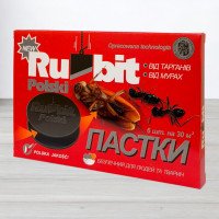 Пастка від тарганів та мурах Rubit, 6шт/уп