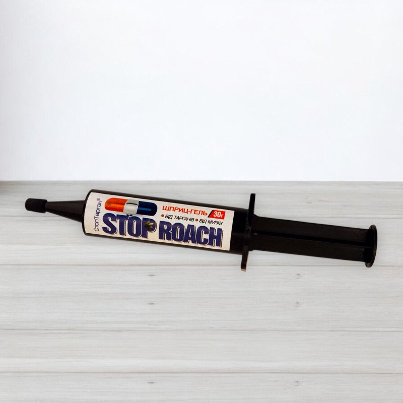 Інсектицид від тарганів та мурах Stop Roach, шприц-гель 30г