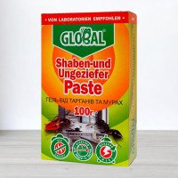 Гель від тарганів та мурах Global, зелений, 100г