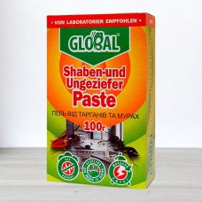 Гель від тарганів та мурах Global, зелений, 100г