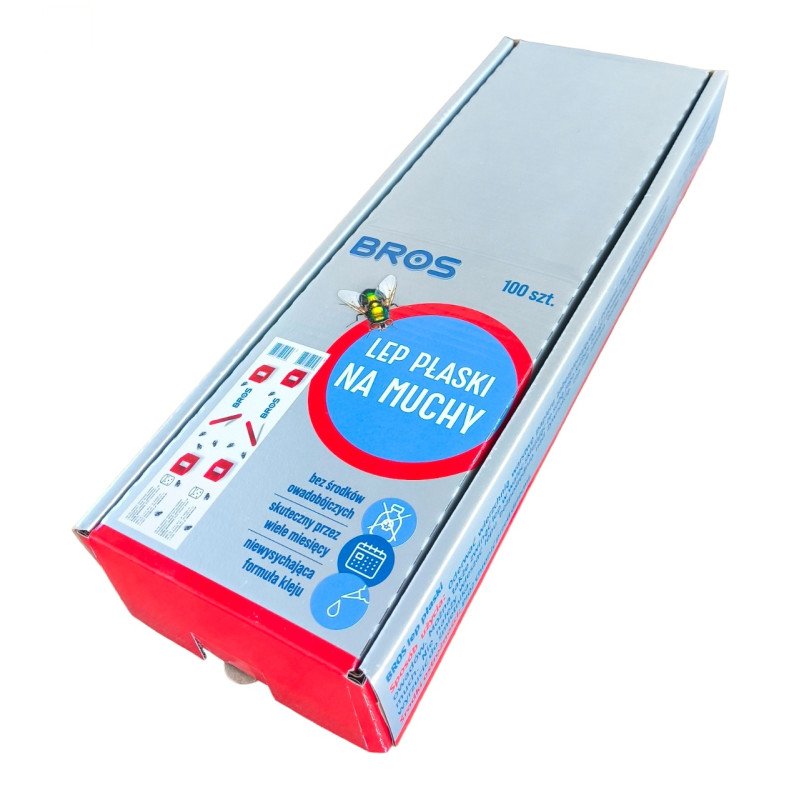 Липка стрічка для мух Bros плоска