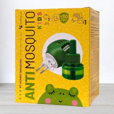 Комплект від комарів Anti Mosquito Kids, фумігатор + рідина 30 ночей, 15.3мл