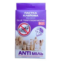 Клейова пастка від молі Anti Міль, 3шт/уп