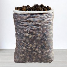 Шишка соснова декоративна середня фракція, 50л