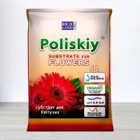 Субстрат Поліський для квітучих рослин, 5л