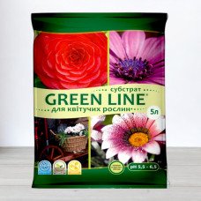Субстрат Грін Лайн для квітучих рослин, 5л