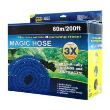 Шланг розтяжний Magic Hose 3Х з розпилювачем, 60м