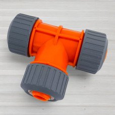 Цанга трійник сіра 3/4