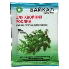 Біопрепарат Байкал для хвойних рослин, 40мл