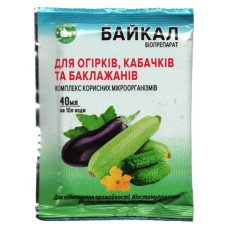 Біопрепарат Байкал для огірків, кабачків, баклажанів, 40мл