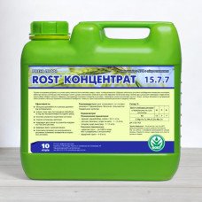 Добриво Рост концентрат, NPK 15 +7 +7, 10 л