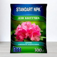 Добриво Standart NPK, 300г, для квітучих рослин